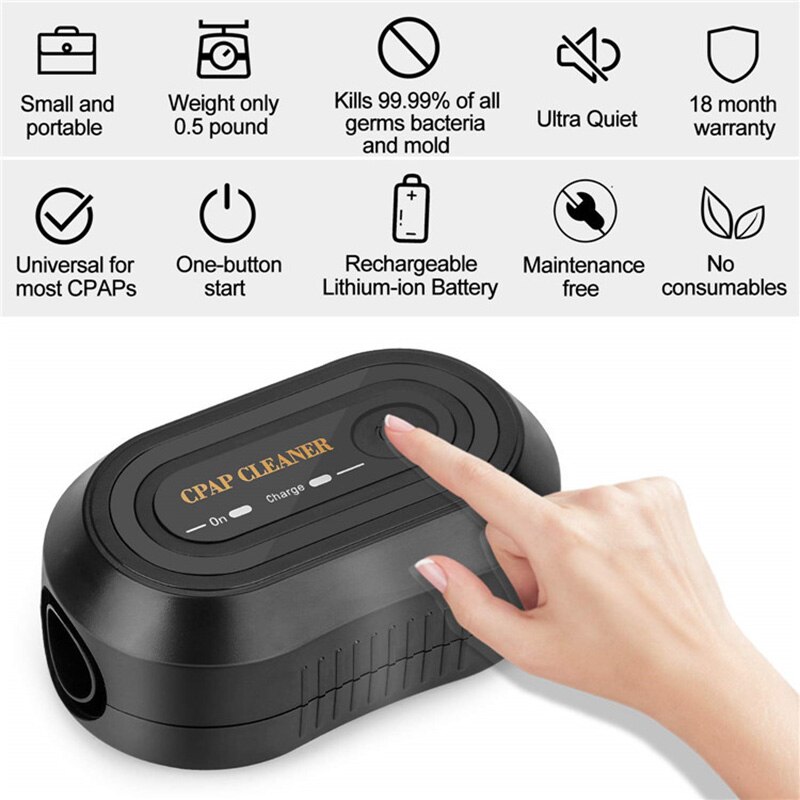 Portable CPAP Cleaner Ozone Ventilator Disinfector - Image 3