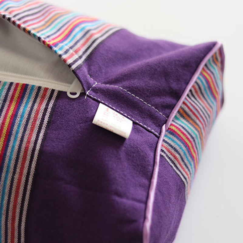 Old Cloth Square Pillow - Image 5